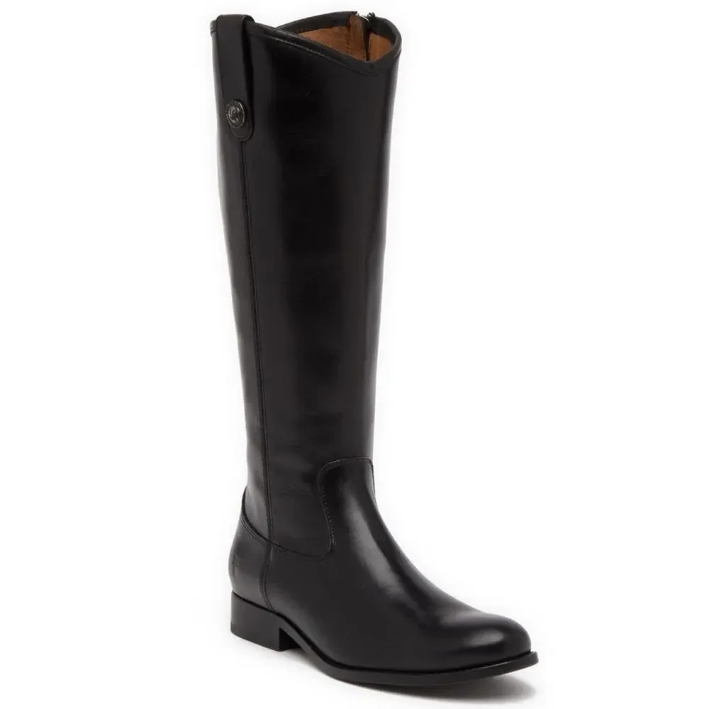 Frye Melissa Button Riding Boots Size 6 New $398